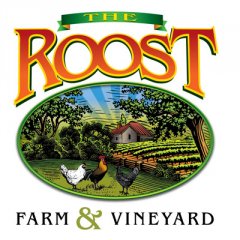 The Roost Farm & Vineyard Logo Design